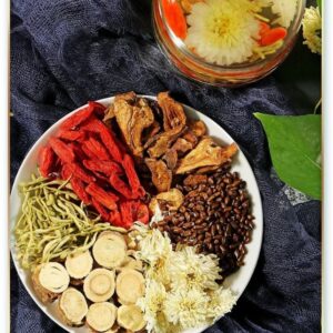 Liver tea formula Guten Morgen Tea Chrysanthemum, medlar, cassia seed tea, clearing liver, improving eyesight, protecting eyes, staying up late, clearing fire, keeping health, tea, men, going to liver fir